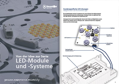 Flyer Led-Module und -Systeme